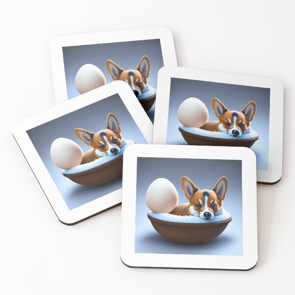 Item preview, Dog In The Egg Cute Funny Easter Celebration Easter Egg  designed and sold by odongs.