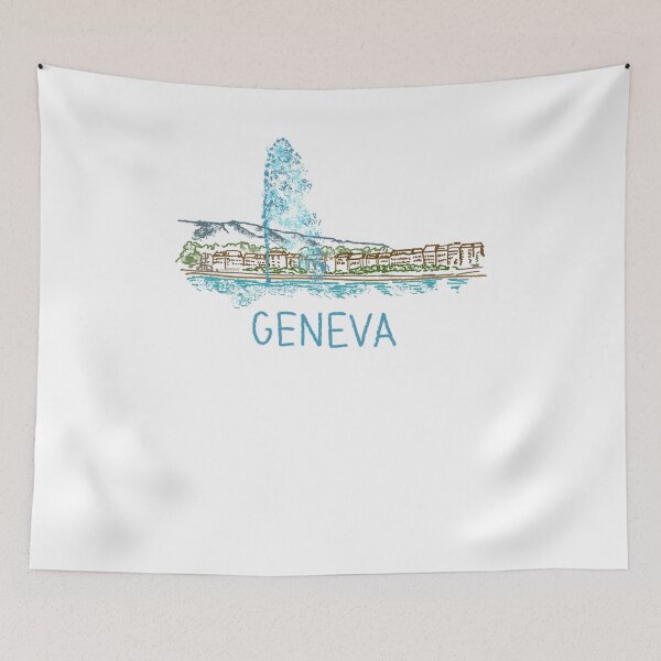 Artikelvorschau, Genf Schweiz Souvenir Geschenk für Touristen entworfen und verkauft von MichaeIRellov.