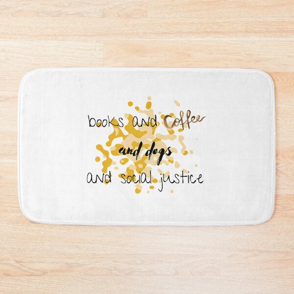 Item preview, Books And Coffee And Dogs And Social Justice T-Shirts designed and sold by teeashirtsb.