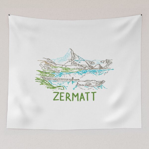 Item preview, Zermatt Switzerland Souvenir Gift for Tourists designed and sold by MichaeIRellov.