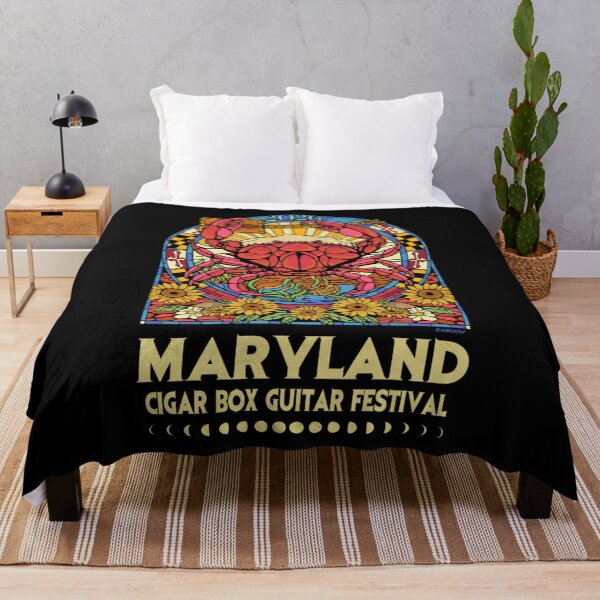 Item preview, maryland cigar box guitar festival 2026 designed and sold by DesireeThom09.