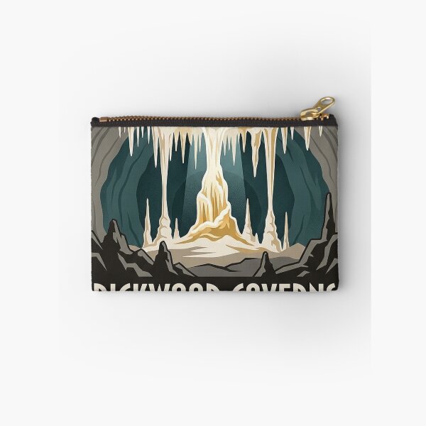 Item preview, Rickwood Caverns Stalactite Chamber Alabama Cave Sticker designed and sold by DetourDgn.