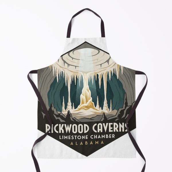 Item preview, Rickwood Caverns Stalactite Chamber Alabama Cave Sticker designed and sold by DetourDgn.