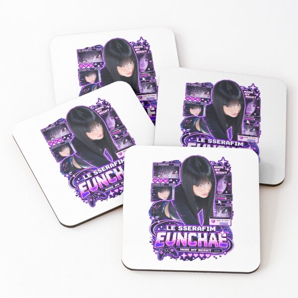 Item preview, Eunchae LE SSERAFIM Made My Night Cyber Futuristic Kpop Merch designed and sold by Valereekmerch.