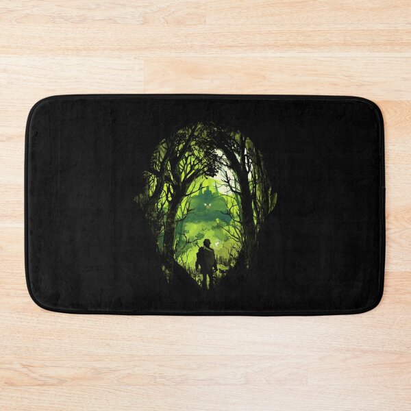 Item preview, Link Breath Of The Wild Forest Silhouette Art designed and sold by minojimo.