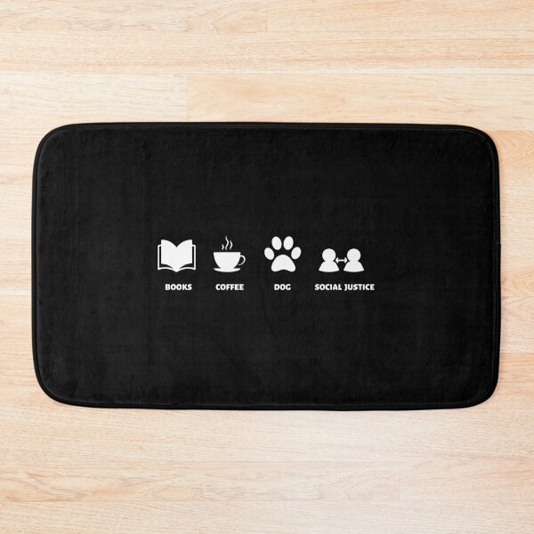 Item preview, Books Coffee Dog And Social Justice designed and sold by teeashirtsb.