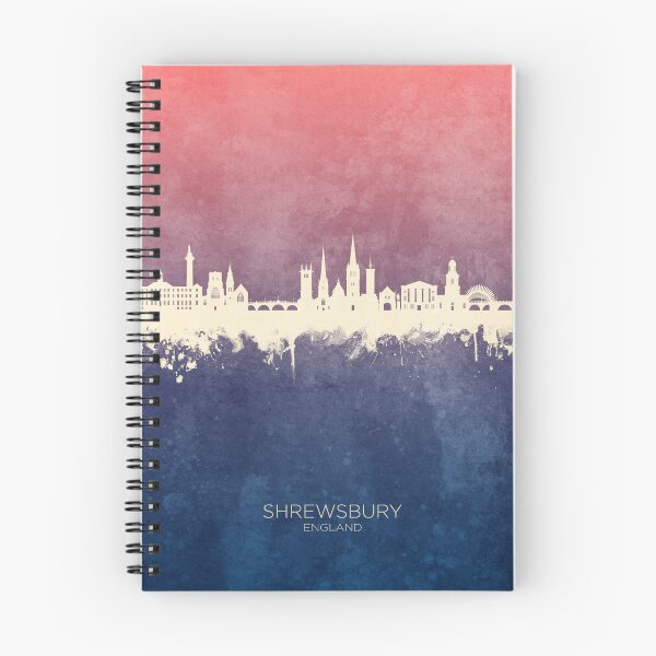 Item preview, Shrewsbury England Skyline designed and sold by ArtPrints.