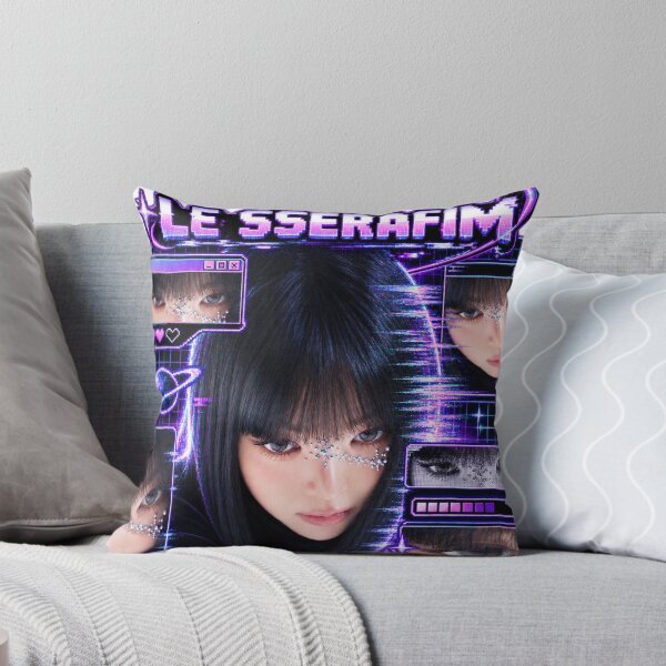 Item preview, Hong Eunchae Made My Night Neon Game UI Kpop Fan Art designed and sold by Valereekmerch.