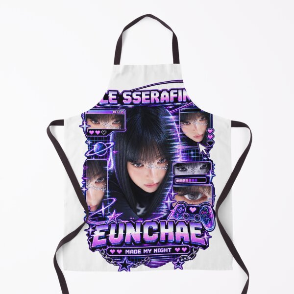 Item preview, Hong Eunchae Made My Night Neon Game UI Kpop Fan Art designed and sold by Valereekmerch.