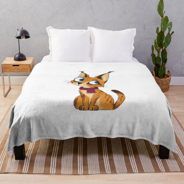 Item preview, Caracal in a Plum Scarf designed and sold by The-Art-of-D.