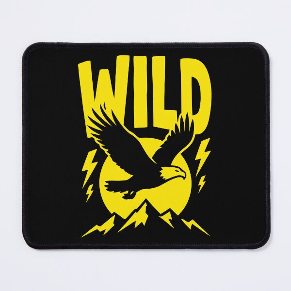 Item preview, Wild Eagle Flying Mountains Thunder Nature Art designed and sold by Amir Faysal.