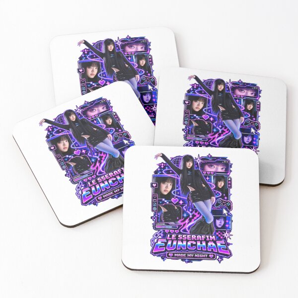 Item preview, LE SSERAFIM Eunchae Made My Night Digital Cyberpunk Merch designed and sold by Valereekmerch.