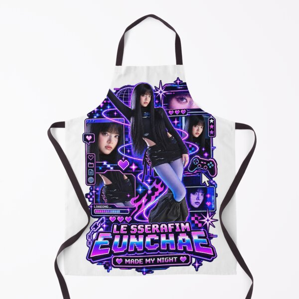 Item preview, LE SSERAFIM Eunchae Made My Night Digital Cyberpunk Merch designed and sold by Valereekmerch.