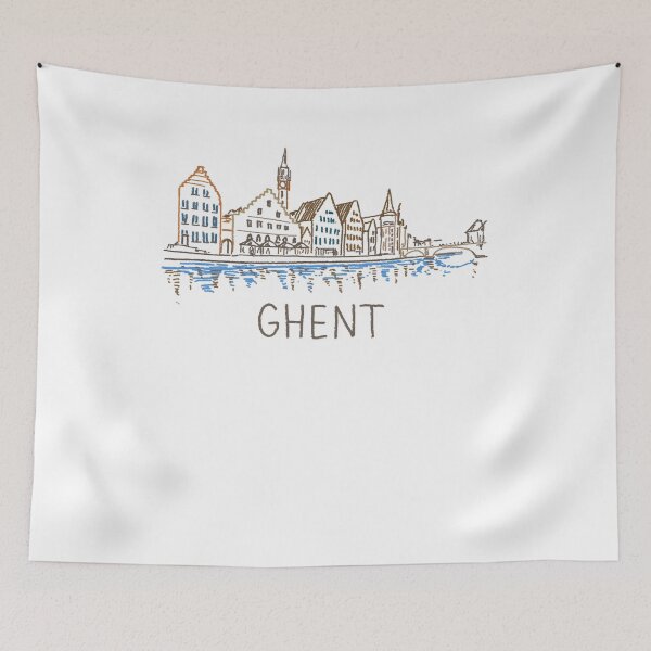 Item preview, Ghent Belgium Souvenir Gift for Tourists designed and sold by MichaeIRellov.
