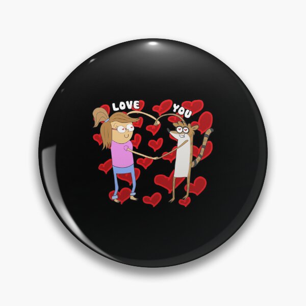 Item preview, Eileen and Rigby Heart Love Animation Art designed and sold by HENRITCHELL.