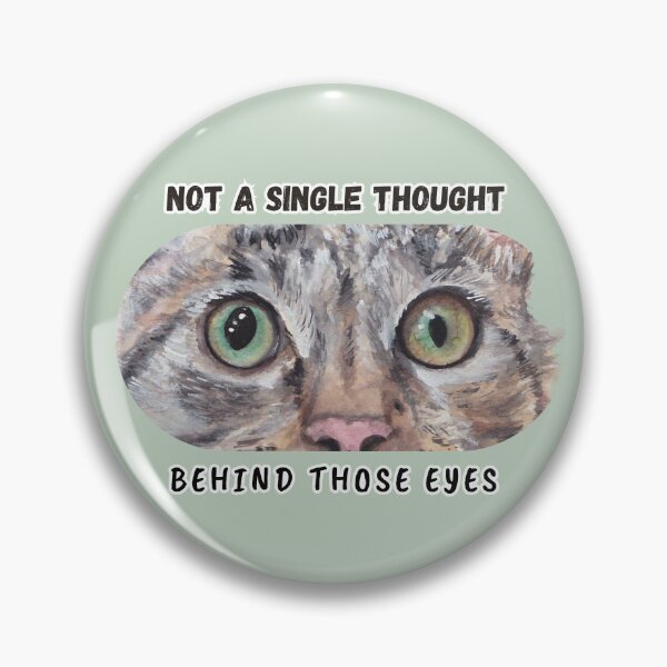 Item preview, Heterochromia / Derpy Tabby Cat designed and sold by viviwildpaint.