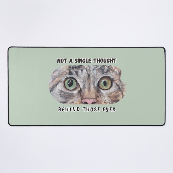 Item preview, Heterochromia / Derpy Tabby Cat designed and sold by viviwildpaint.