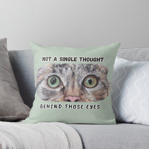 Item preview, Heterochromia / Derpy Tabby Cat designed and sold by viviwildpaint.