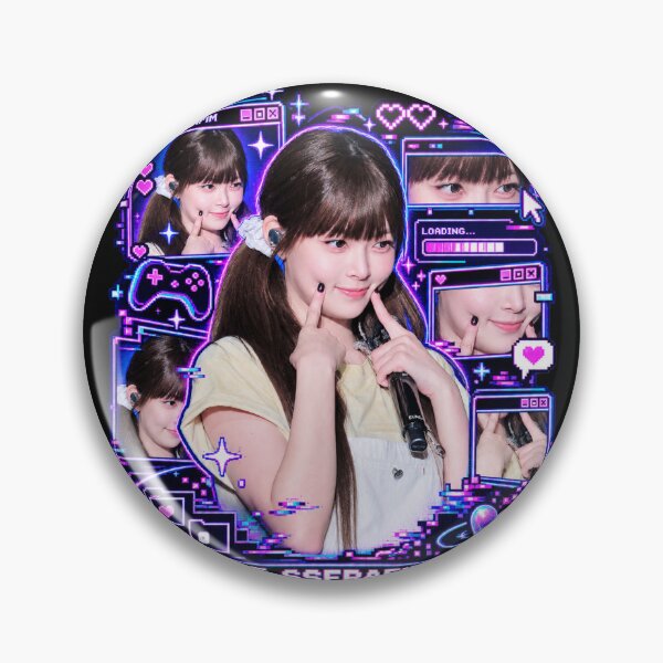 Item preview, Eunchae Made My Night Futuristic Cyber Interface Fanmade Art designed and sold by Valereekmerch.