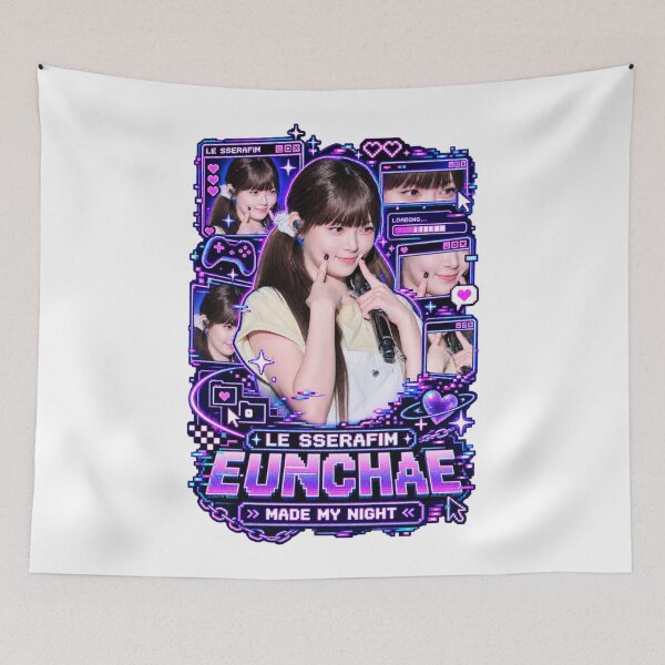Item preview, Eunchae Made My Night Futuristic Cyber Interface Fanmade Art designed and sold by Valereekmerch.