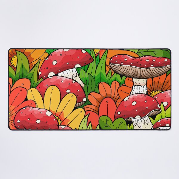Item preview, The autumn green mushrooms designed and sold by Swadeillustrations.