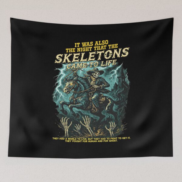 Item preview, The Night The Skeletons Came To Life  Art designed and sold by HENRITCHELL.