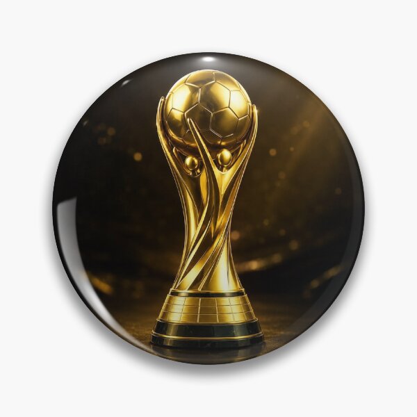 Item preview, Golden World Championship Football Trophy Illustration designed and sold by DKSH1234.