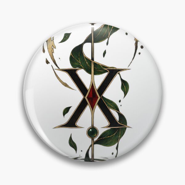 Item preview, Hunter X Hunter X Symbol Gothic Anime Emblem designed and sold by QubekShop.