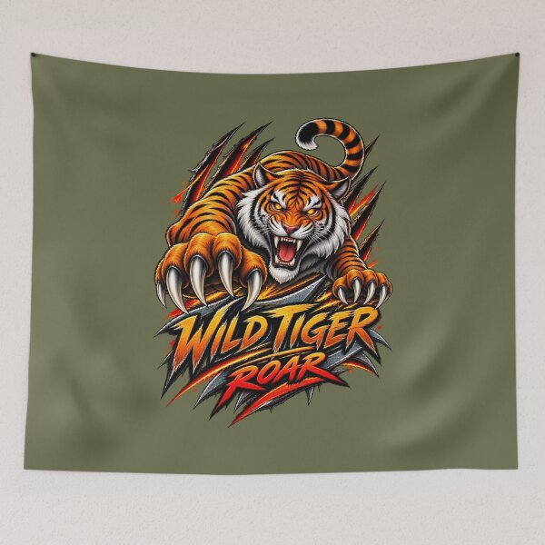 Item preview, Copy of Wild Tiger Roar designed and sold by zaoroo shop.