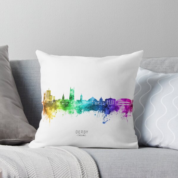 Item preview, Derby England Skyline designed and sold by ArtPrints.
