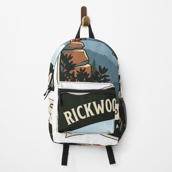 Item preview, Rickwood Caverns Fossil Mountain Trail Overlook Sticker designed and sold by DetourDgn.