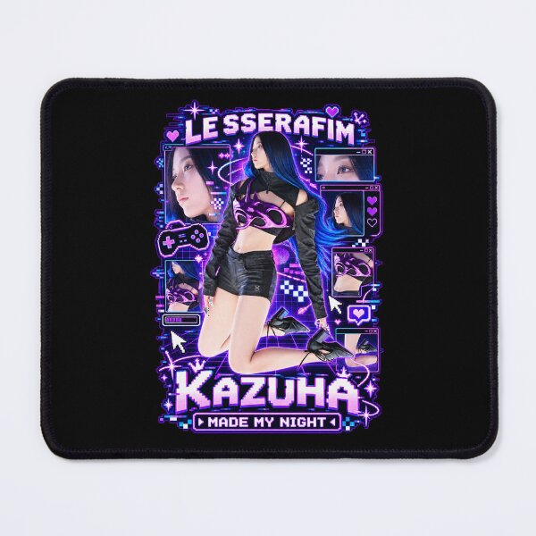 Item preview, Kazuha LE SSERAFIM Made My Night Cyber Futuristic Merch designed and sold by Valereekmerch.