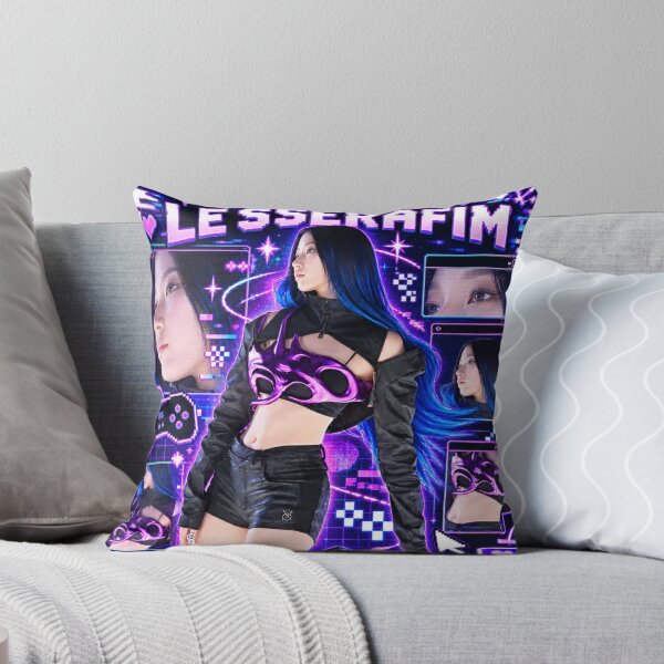 Item preview, Kazuha LE SSERAFIM Made My Night Cyber Futuristic Merch designed and sold by Valereekmerch.