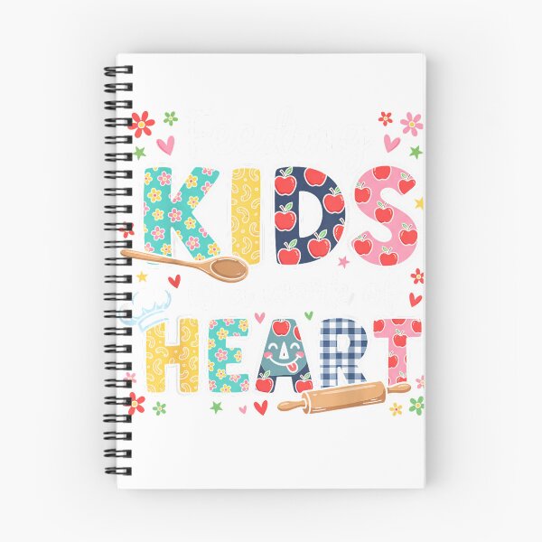 Item preview, Feeding Kids is A Work of Heart Cafeteria Worker School T-Shirt designed and sold by Badriiiii.