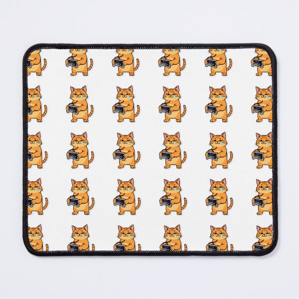 Item preview, Chunky Pixel Cat Gamer designed and sold by One More Run.