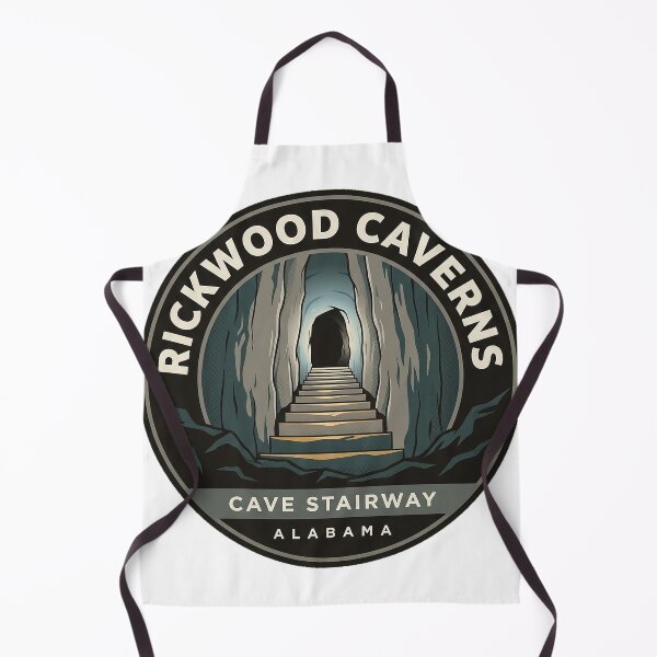 Item preview, Rickwood Caverns Cave Stairway Alabama Sticker designed and sold by DetourDgn.