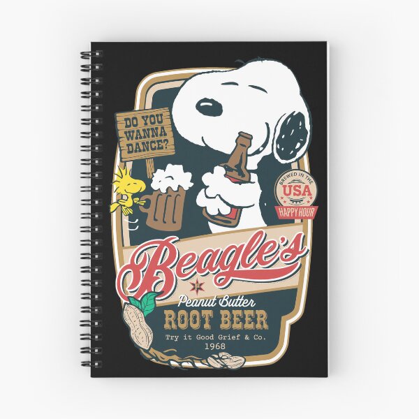 Item preview, Vintage Beagle Peanut Butter Root Beer Label designed and sold by RUPINCDONALD.