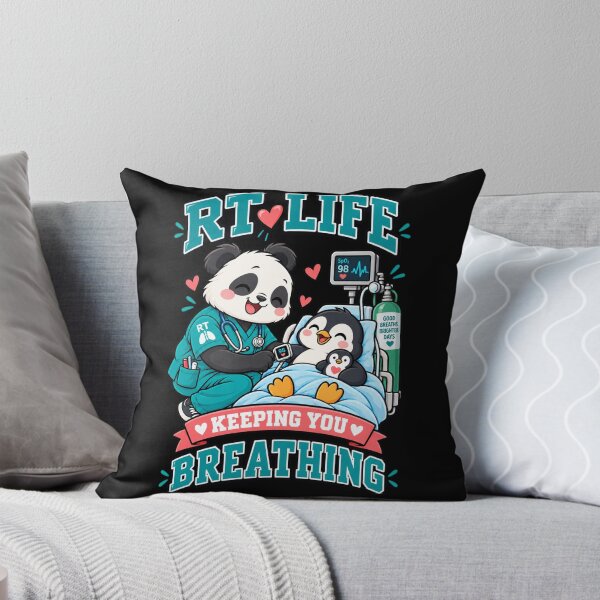 Item preview, Respiratory Care Week RT Panda Respiratory Therapist designed and sold by ClinicalHubs.