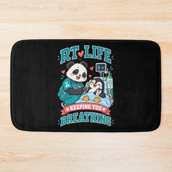 Item preview, Respiratory Care Week RT Panda Respiratory Therapist designed and sold by ClinicalHubs.