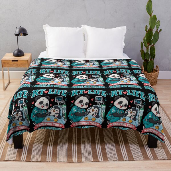 Item preview, Respiratory Care Week RT Panda Respiratory Therapist designed and sold by ClinicalHubs.