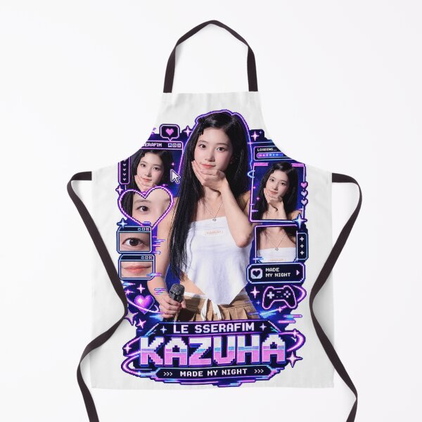 Item preview, LE SSERAFIM Kazuha Made My Night Cyberpunk Aesthetic Merch designed and sold by Valereekmerch.