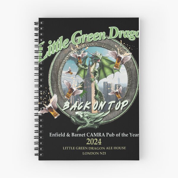 Item preview, Little Green Dragon Ale House Pub of the Year 2024 designed and sold by RUPINCDONALD.