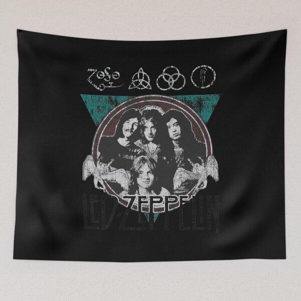 Item preview, Led Zeppelin  Band Portrait Four Symbols designed and sold by HENRITCHELL.