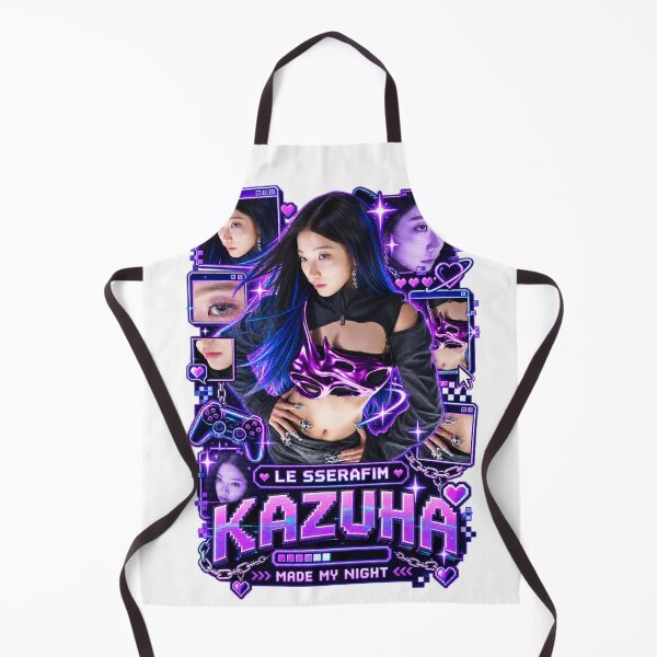 Item preview, Kazuha Made My Night Futuristic Interface Kpop Fanmade Art designed and sold by Valereekmerch.