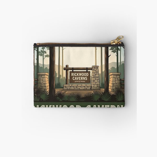 Item preview, Rickwood Caverns State Park Entrance Alabama Sticker designed and sold by DetourDgn.