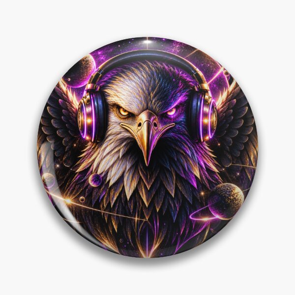 Aperçu de l'œuvre Aigle cosmique créée et vendue par Lyricsaera.