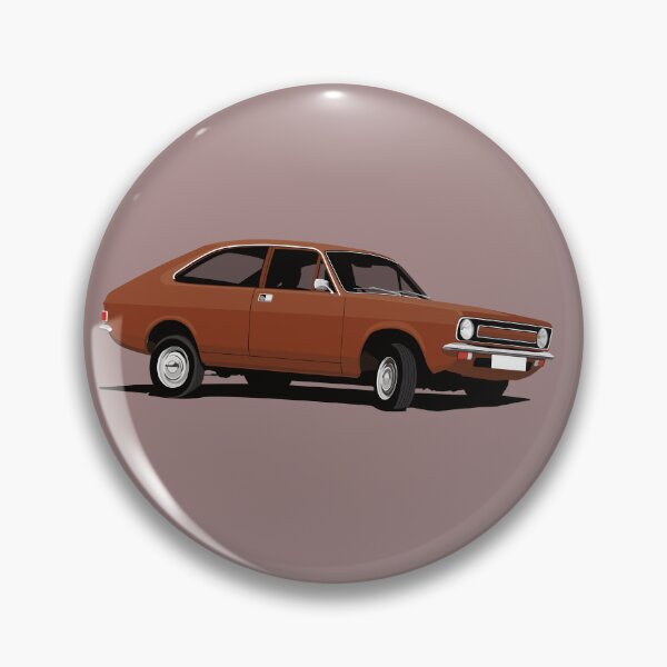 Item preview,  Morris Marina Coupe - illustration - brown designed and sold by knappidesign.