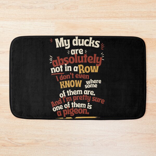 Item preview, Ducks In A Row designed and sold by LaughandLaugh.