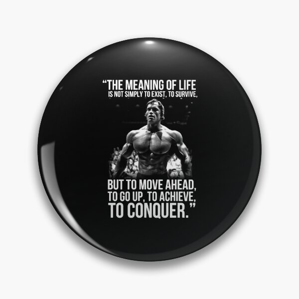 Item preview, Arnold Schwarzenegger Meaning Of Life Bodybuilding Art designed and sold by minojimo.