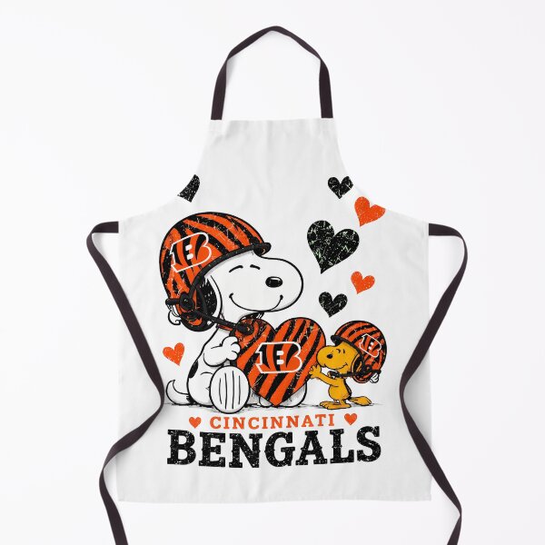 Item preview, Cincinnati Football Love Snoopy Woodstock designed and sold by StellarKawaii.